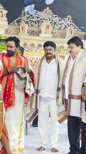 Kishan Reddy with Talasani and Ramchandra Rao #shorts #ytshorts #bjp #brs #shortvideo #shortsfeed