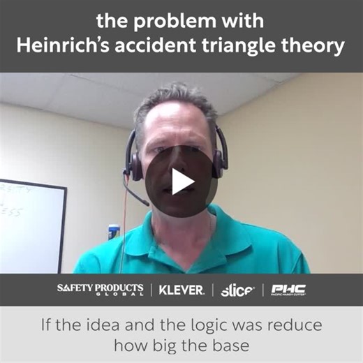 the problem with Heinrich’s accident triangle theory | Dan Crawford, CSP, CHMM, PG