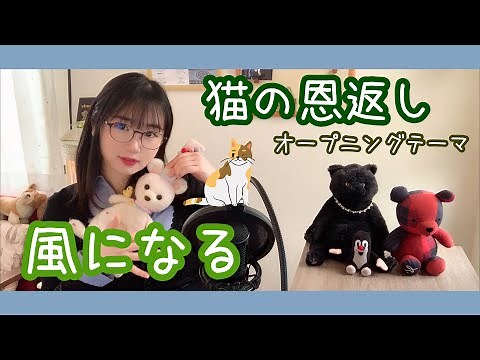 風になる 猫の恩返し オープニングテーマ曲/うたってみた/Ghibli/ジブリ歌/Japanese anime song/2002年