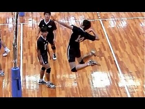 バレーボール 石川祐希 【中央大】スパイク練習！黒鷲旗 東レ ハイキュー Haikyuu Volleyball Japan Yuki Ishikawa 全日本男子 龍神NIPPON