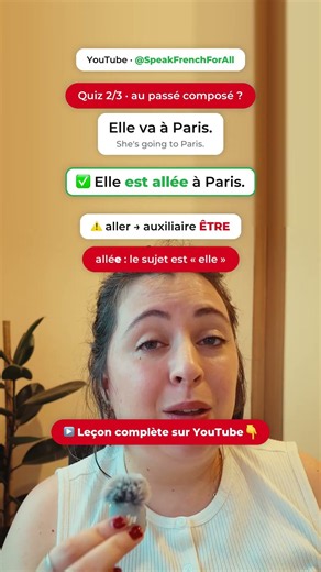 Can You Pass This French Past Tense Quiz? 🇫🇷 | Passé Composé A1–A2