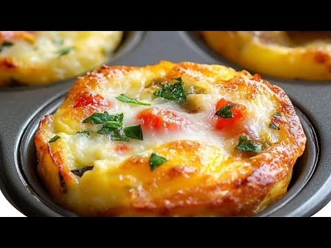 Healthy Cottage Cheese Egg Bites | High-Protein Breakfast Recipe