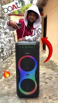 Boat PartyPal 600 Party Speaker | Outdoor Sound Test | 220W | #best #outdoor #partyspeaker #boat #dj
