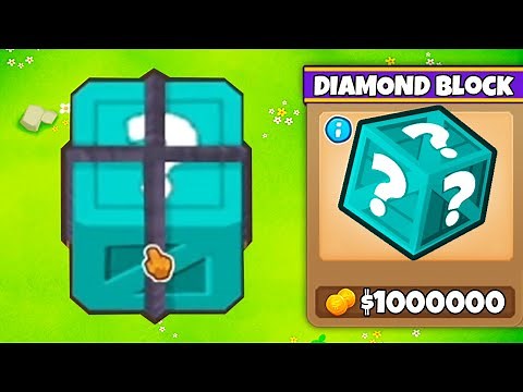 NEW $1,000,000 LUCKY BLOCK! (Bloons TD 6 Mod)