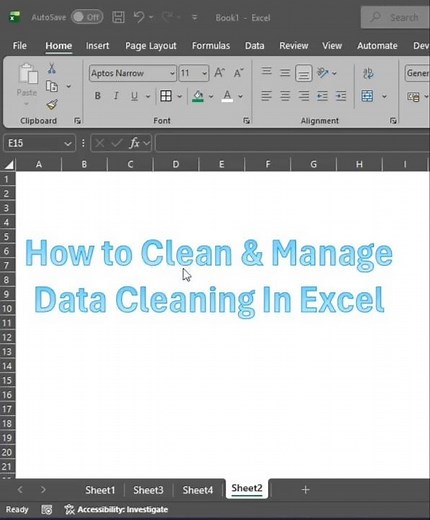 How to Manipulate Data In Excel || Data cleaning in Excel || #excelshorts #exceltips #exceltricks