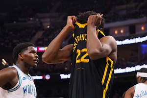 Warriors’ scoring drought continues in loss to Timberwolves