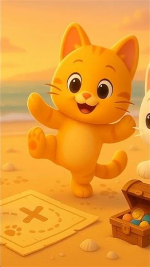 Τραγούδι Θησαυρού στην Παραλία με Αμμοπατούσα! 🎵🏖️ by BrightTales