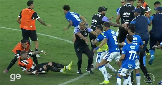 Julgamento de briga generelizada em Cruzeiro x Atlético-MG é marcado; confira data