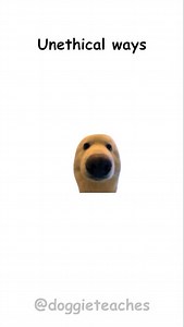 Doggie Explains Unethical Ways (Satire) Step one — pretend you didn’t see the email. Plausible deniability unlocked. 🐾📧 Step two — take credit for “the idea” even though it was a group thought. Step three — say “per my last message” to establish dominance. Step four — leave early and say you’re “circling back later.” Bonus move? Look busy. Appearance does half the work. #dogs #satire #doggieteaches 🐶😈 | Doggieteaches