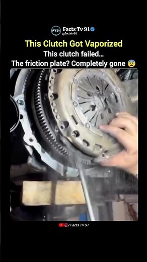 This Car Clutch Literally Disintegrated ⚙️