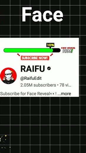raifu edit ka face reveal ‪@RaifuEdit‬ ai se banaa he