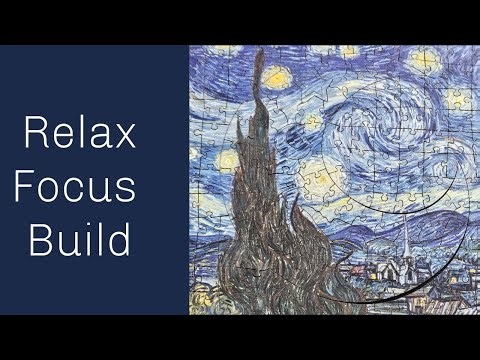 Relax and Focus | Wooden Puzzle Build with Calm Music