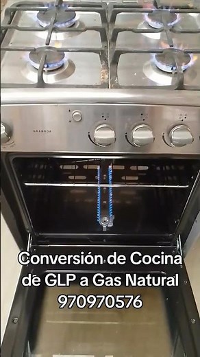 Conversion of LPG stoves to natural gas