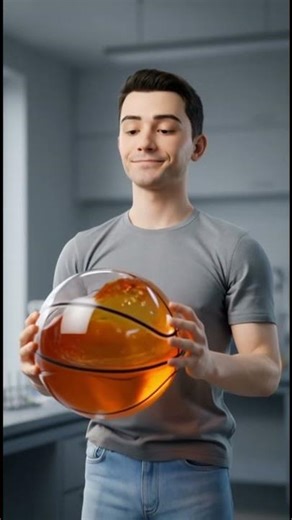 Honey Inside a Basketball 🏀🍯