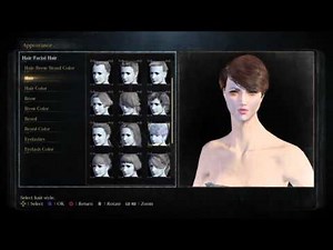 Bloodborne Character Creation Female Short Brown Hair