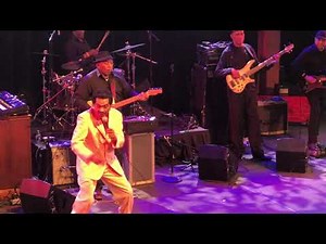 Bobby Rush performing at 2018 Blast Furnace Blues Festival