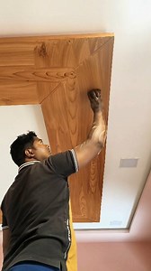 Wooden Figure Texture Design How To Create Wood Grain #texture #painting #woodgrain #reels | Vinod Kumar Varma