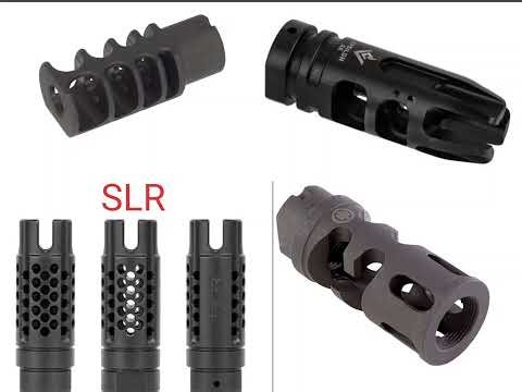 AK hybrid muzzle device testing. Which is best ? (PWS, Jmac, VG6, SLR)