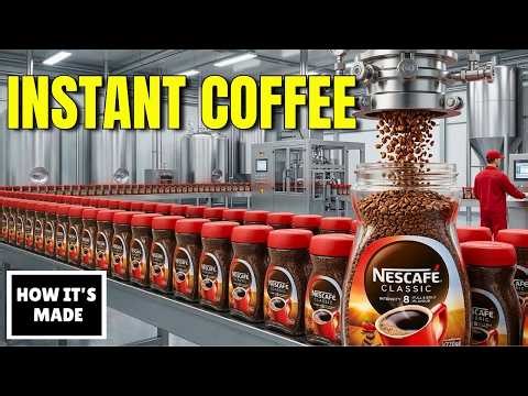How Instant Coffee Is Made - Powder vs Granules