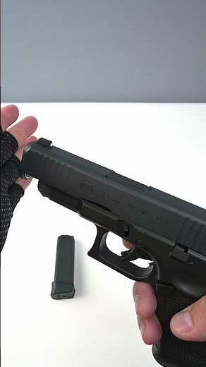 Glock G19-gen5 dual magazine laser toy #toygun #airsoft #gelblaster #Shellejection #realistictoygun