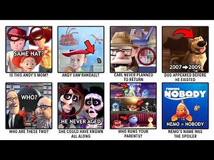 Every DETAIL You MISSED in PIXAR Movies Explained in 9 Minutes