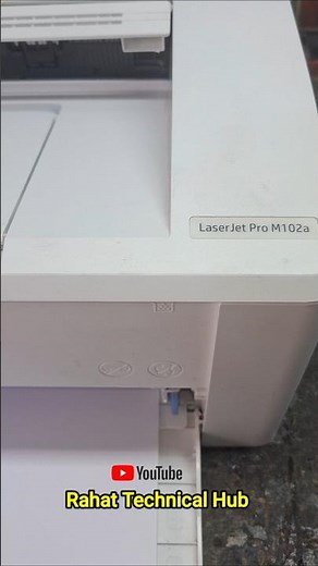 How to make test print of Hp laserjet M102a M101 #printer #hplaserjet