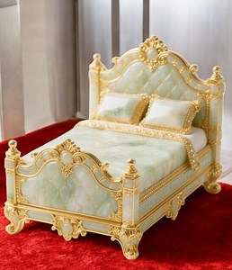 Luxury Bed STL File – Patterned Dollhouse Miniature Digital Download - Etsy