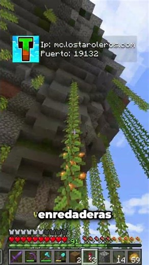 Increíble Base Flotante en Survival Minecraft #shorts