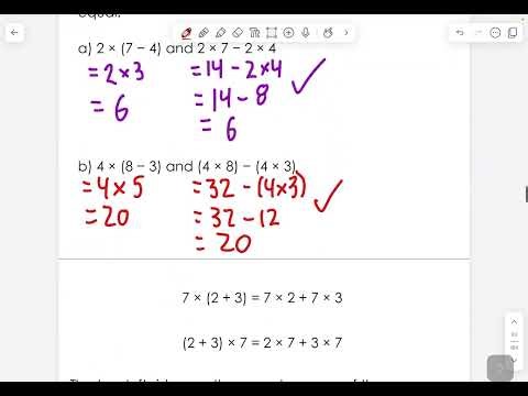 EE7-3 The Distributive Property