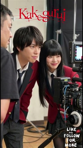 When Reality Meets Gambling: Meet the Cast of Kakegurui! 🎲🔥#behindthescenes #kakegurui #anime