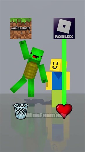 Minecraft vs Roblox 😤 #shorts #minecraft #roblox