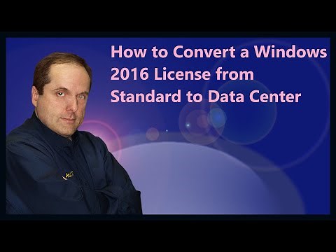How to Convert a Windows 2016 License from Standard to Data Center