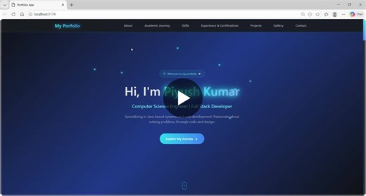 #reactjs #typescript #supabase #tailwindcss #vercel #fullstack #webdevelopment #portfolio #engineeringstudent #github #programmingjourney #ramgarhengineeringcollege #nicinternship | Piyush Kumar