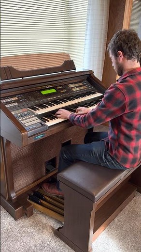 Technics Dual Register Electronic Organ