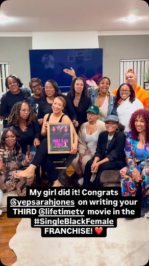 Yvette Nicole Brown on Instagram: "*Record Scratch* I bet you're wondering how me and ONE other Soror 勺 found ourselves surrounded by THIS much #CrimsonAndCream!  It was to celebrate our girl @yepsarahjones on the PREMIERE night of her THIRD #SingleBlackFemale movie for @lifetimeTV! We love you Sa'Rah! ❤️"