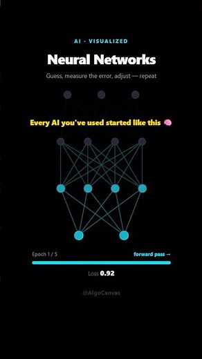 Watch a Neural Network Learn in Real Time 🧠