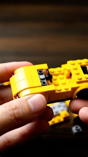 Mini LEGO Car Build – From Piece to Play 🚗✨