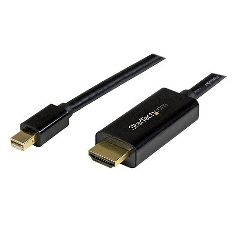 StarTech.com 3ft (1m) Mini DisplayPort to HDMI Cable, 4K 30Hz Video, Mini DP to HDMI Adapter/Converter Cable, mDP to HDMI Monitor/Display | Dell Australia