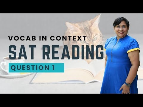SAT Vocab in Context Explained | Don’t Fall for These Traps! Practice Question 1