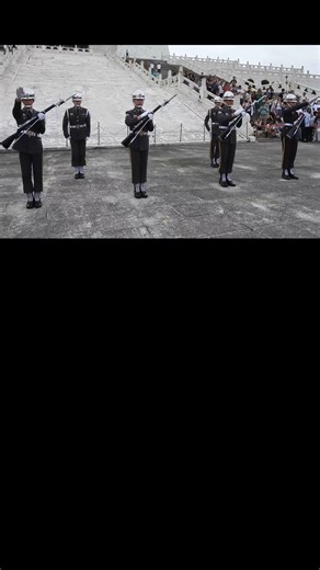 🤩 中華民國115年4月5日(2026/4/5) #中正紀念堂 12點場次 #陸軍儀隊 訓練展示 Army Honor Guard Training displays❤️(4k)