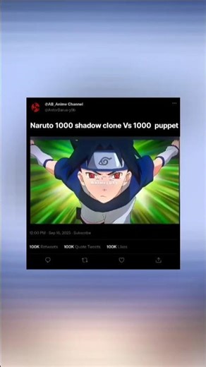 Naruto 1000 shadow clone Vs 1000 puppet 🔥#shorts#naruto#attackontitan#animeshorts