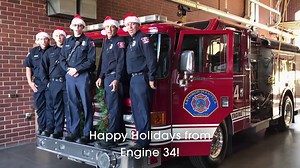 One very merry mannequin challenge comin’ in hot! Lathrop Manteca Fire District joined our mission to spread the magic of Santa and you can, too. Share a pic or vid with #SantaProject now: http://social.macys.com/believe/ | Macy's