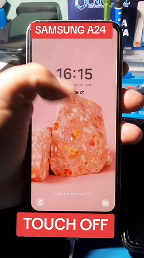 Reparación Exitosa del Samsung A24 Táctil