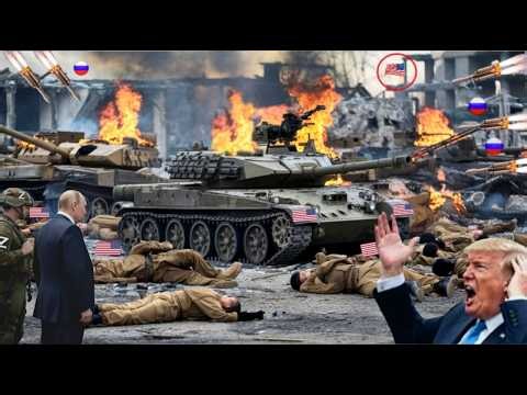No Way Out! The US deployed hundreds of Tanks to Border, Look What Happens! – ARMA 3