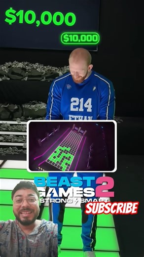 Mr Beast game challenge 👈... subscribe to watch more videos like this 😊 #shortsfeed #mrbeast #shorts