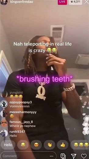 😳🕵️ King Von just teleported?