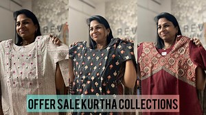 5.5K views · 110 reactions | OFFERSALE KURTHA COLLECTIONS | Revathy...