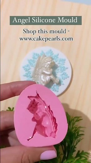 Angel Silicone Mould | Create Divine Cake And Craft Designs with Ease | Cake Pearls #babydesigns