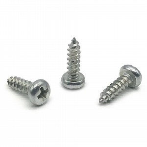 [Hot Item] Stainless Steel DIN7981 A2-70 A4-80 Cross Recessed Pan Head Self Tapping Screw