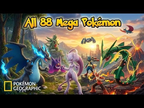 All 88 Mega Pokémon in Real Life | Hyper Real Documentary
